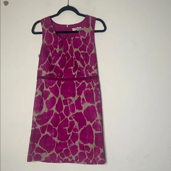 loft pink dress Casual Short By In Pink, Size: Xs 85% Lyocell Philia Loft pink women's georgette